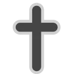 Crucifix SVG Icon